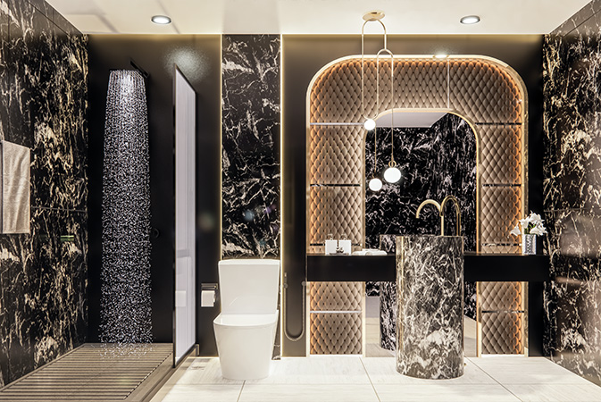 Luxury Bathroom at Fashionz by Danube Properties