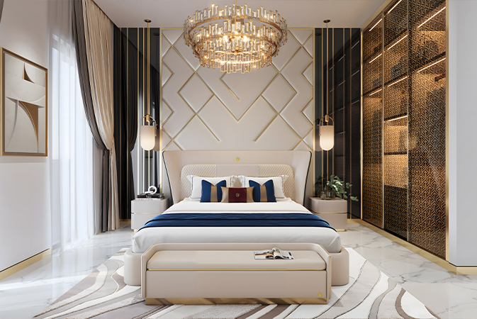 Modern luxury bedroom – Bayz 102 by Danube Properties