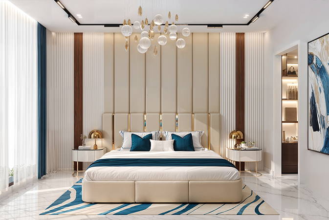 Sparklz by Danube modern luxury bedroom