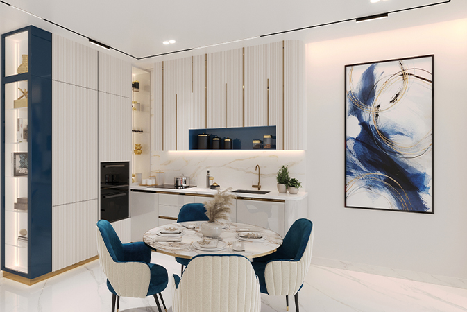 Sparklz by Danube modern living room interior