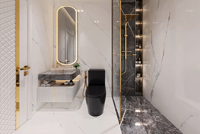Sparklz by Danube bathroom interior